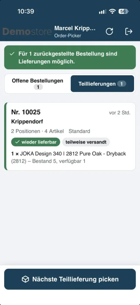 MaKriOrderPicker