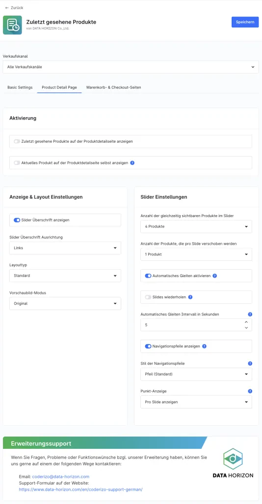 DataHorizonLastSeenProducts