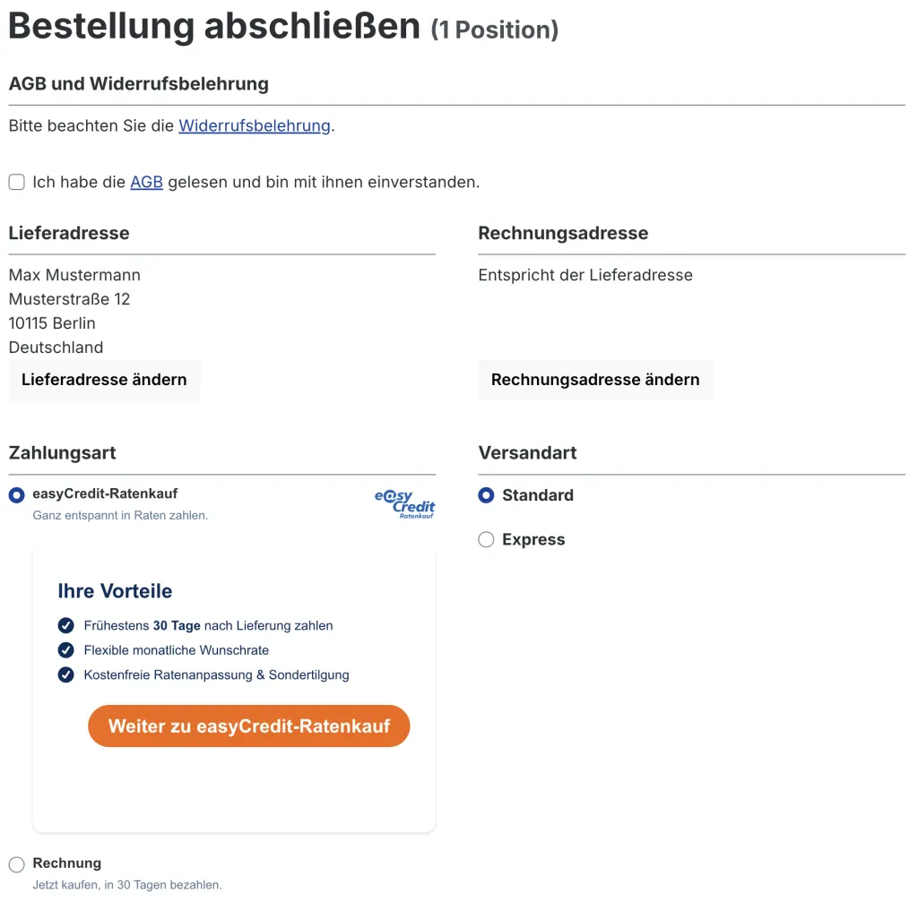 EasyCreditRatenkauf