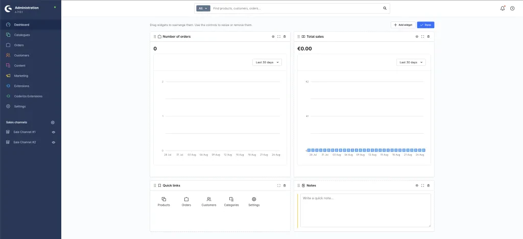 FroshAdminDashboard
