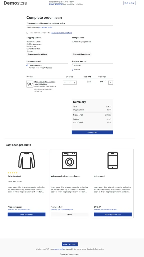 DataHorizonLastSeenProducts
