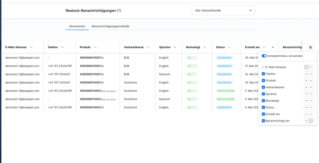ClevvyBackInStockNotification