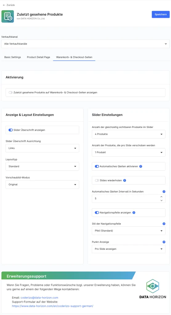 DataHorizonLastSeenProducts