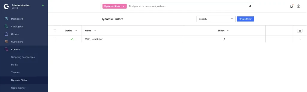DataHorizonDynamicSlider