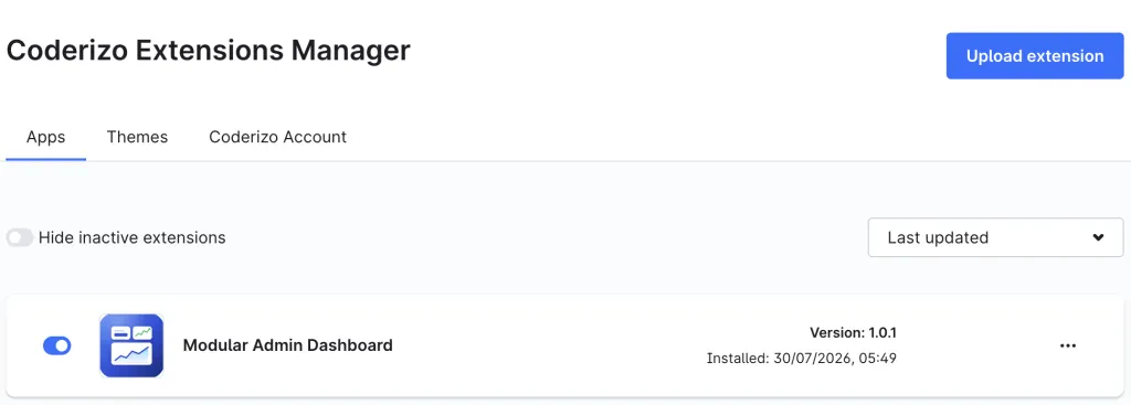 FroshAdminDashboard