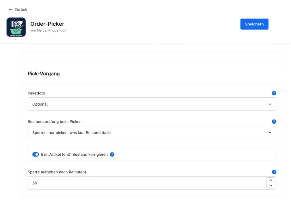 MaKriOrderPicker