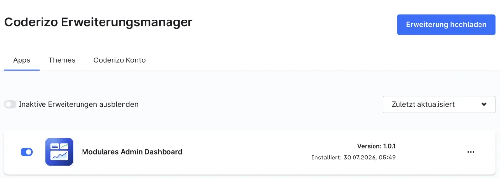 FroshAdminDashboard