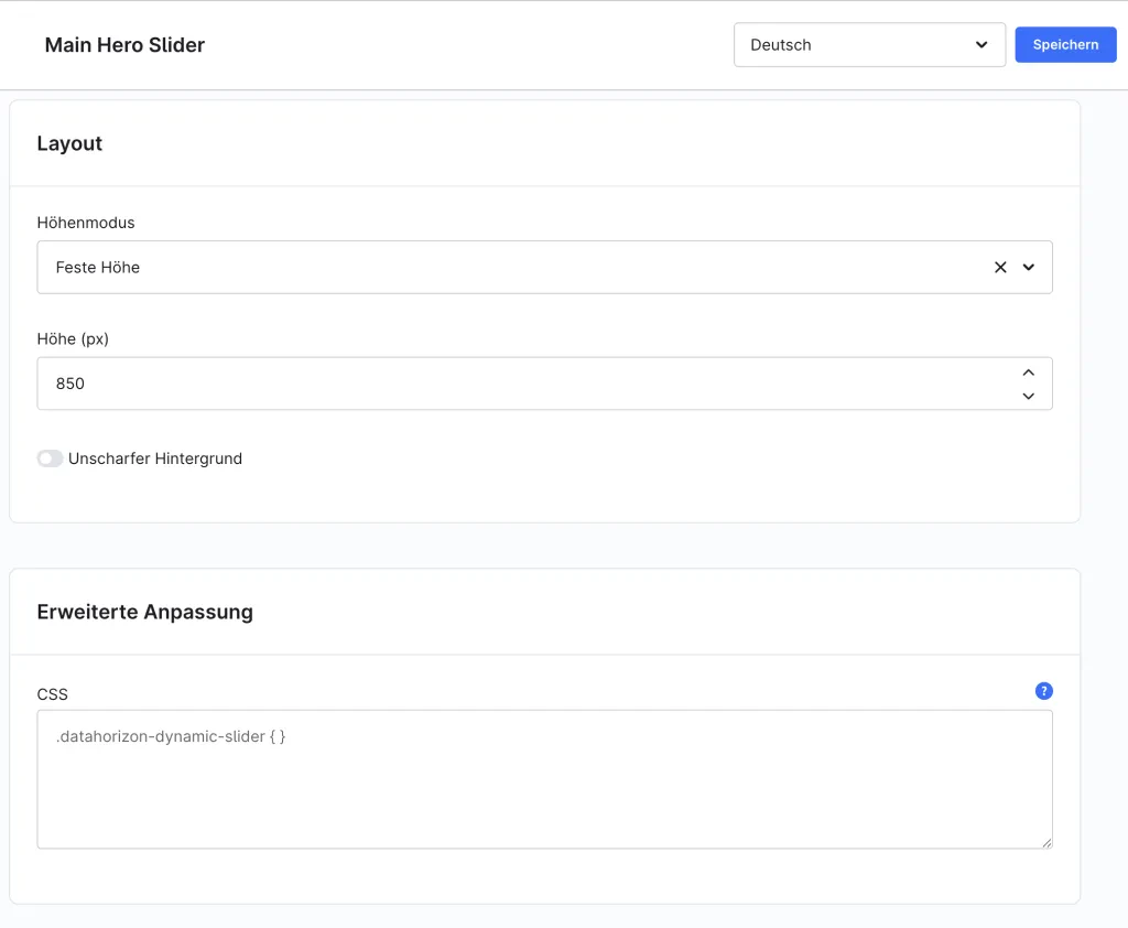 DataHorizonDynamicSlider