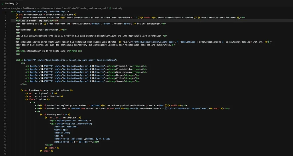 FroshPlatformTemplateMail